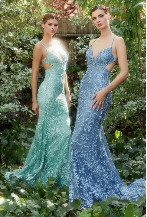 Backless Mermaid Gown