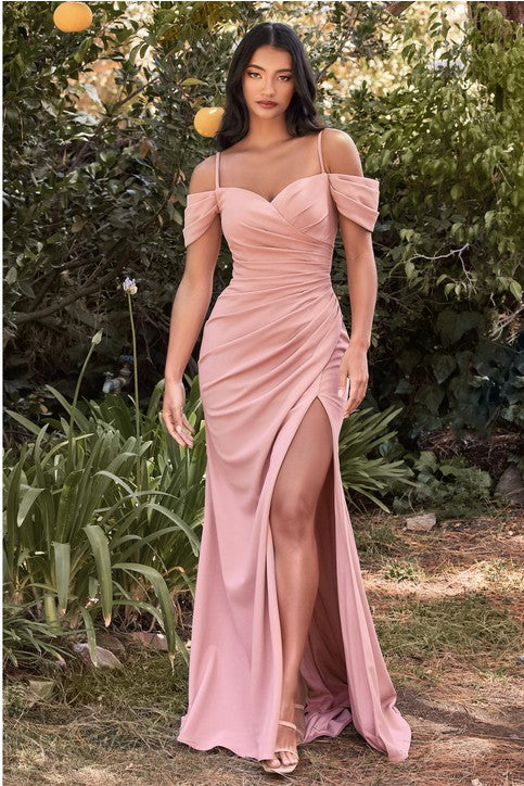 Off the Shoulder Sweetheart Neck Dress