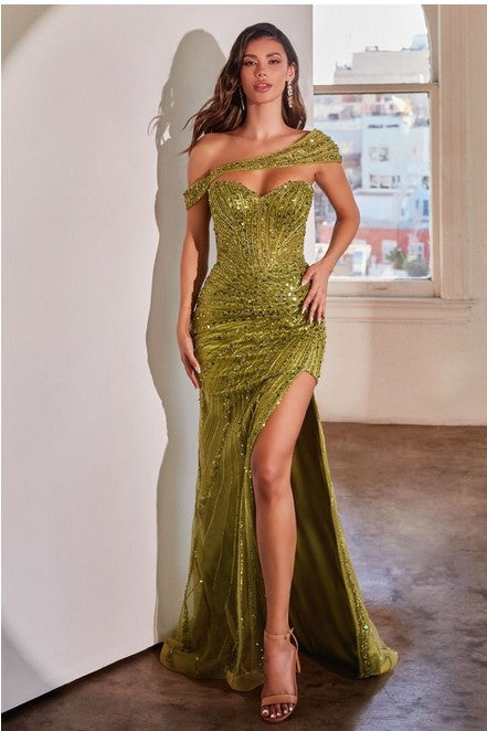 Strapless Sequin Sweetheart Dress